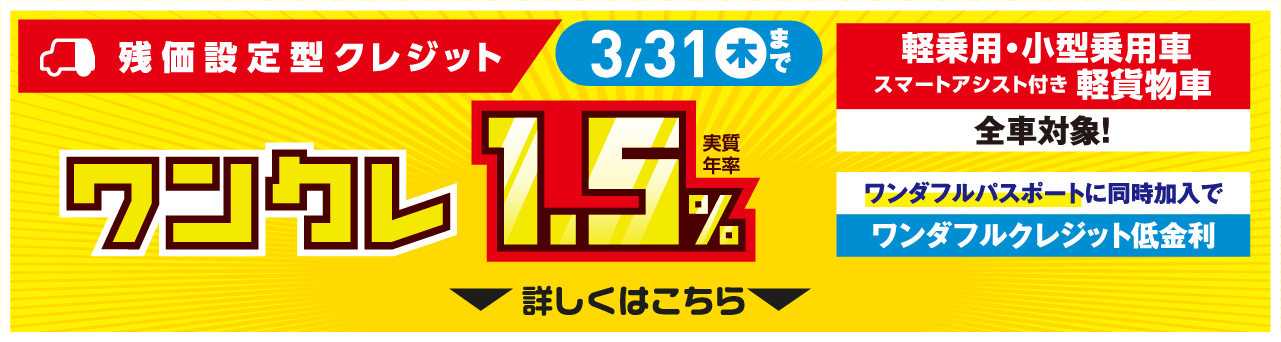 ワンクレ1.7%