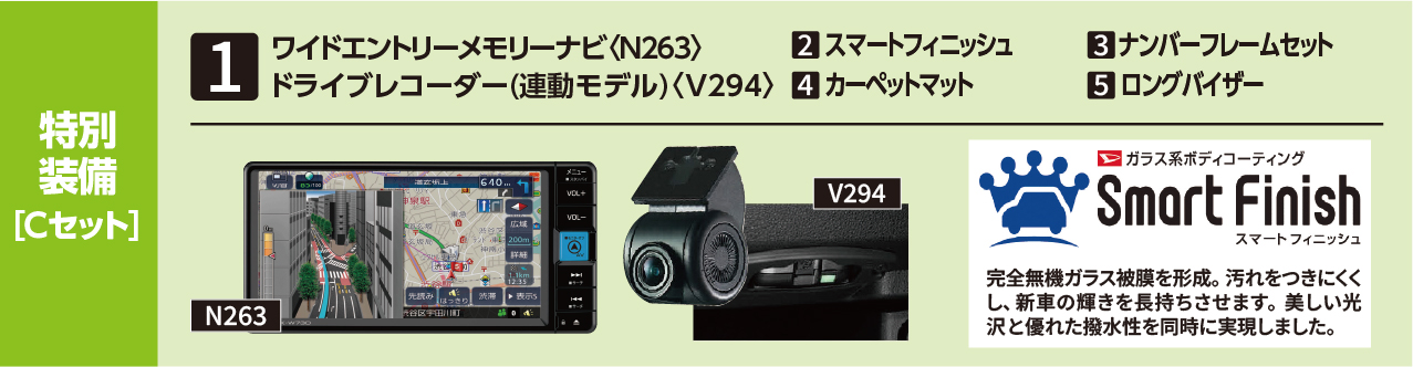 特別装備C-SET